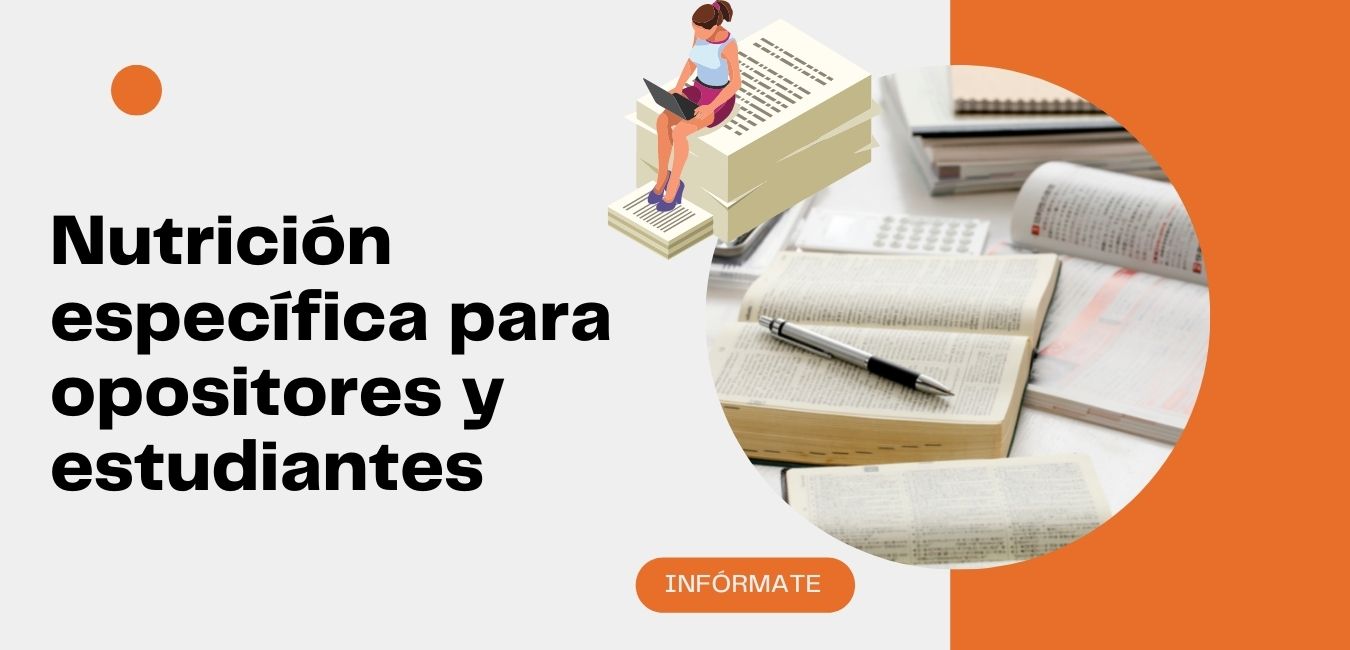 Nutrición específica para opositores y estudiantes