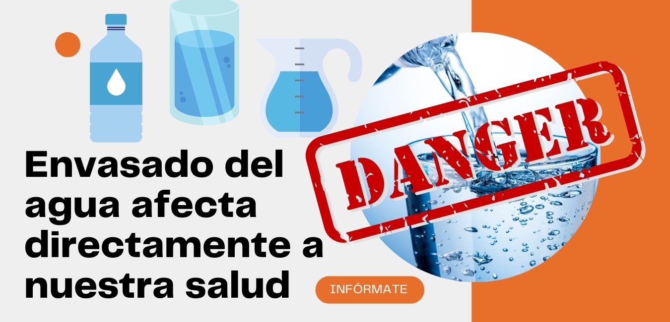 El envasado del agua afecta directamente sobre la salud