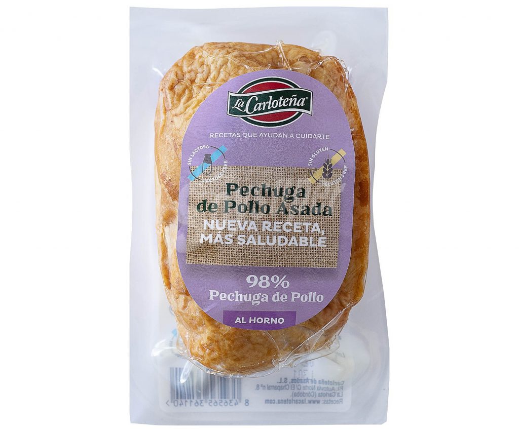 pechuga de pollo asada nutrición saludable