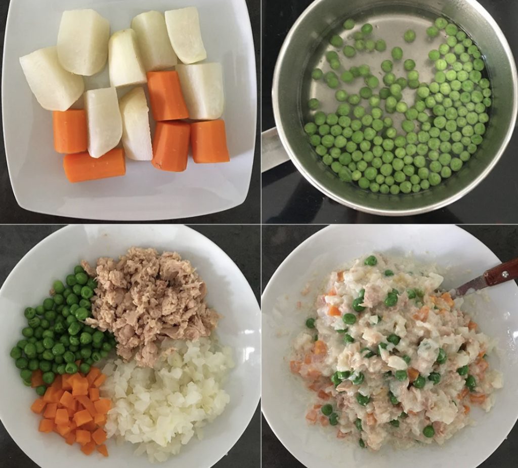 Pasos para preparar la mahonesa saludable de Nutrifácil