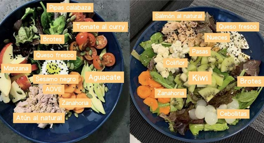 Frutas y verduras para evitar inflamación con la comida