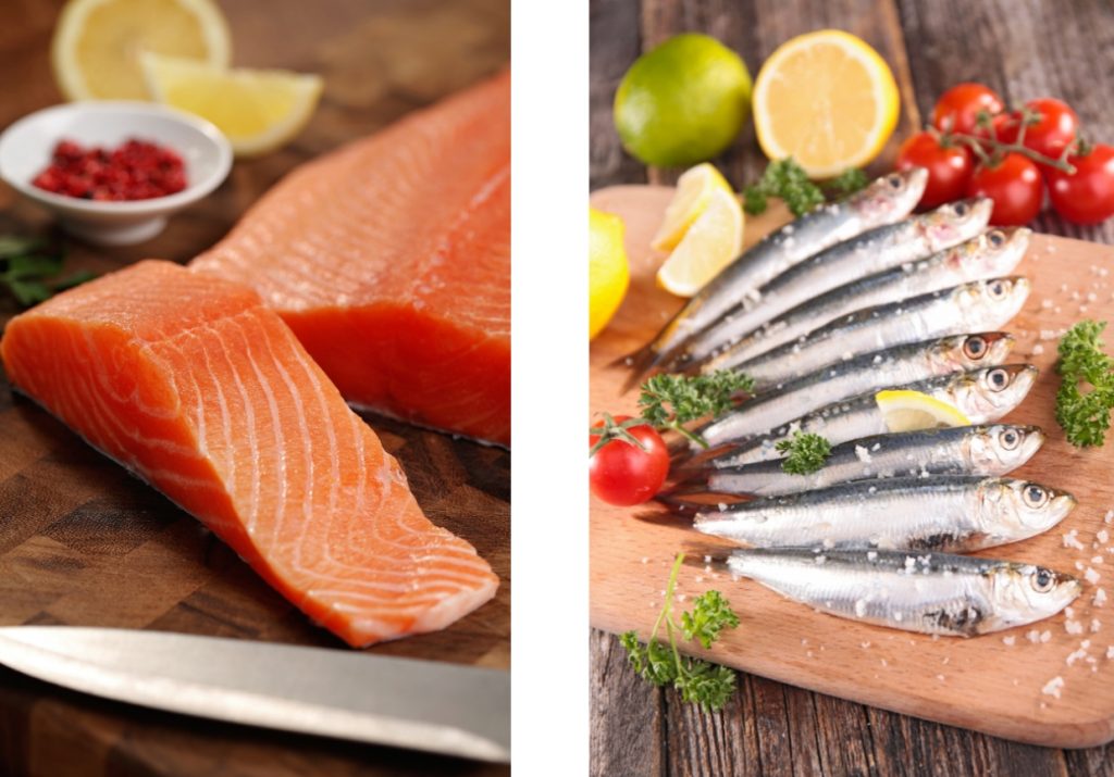 Pescado como proteina saludable que aporta salud a la piel