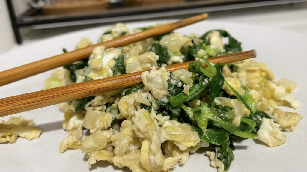 Revuelto de canónigos, receta Nutrifacil para una dieta sana
